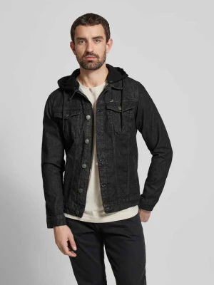 Kurtka jeansowa z kapturem model ‘TREY’ CARS JEANS