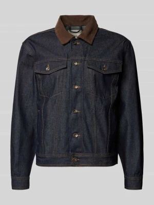 Kurtka jeansowa z kieszeniami na piersi model 'BILLY' Redefined Rebel