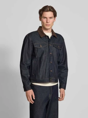 Kurtka jeansowa z kieszeniami na piersi model 'BILLY' Redefined Rebel