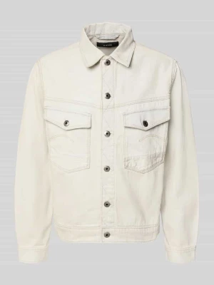 kurtka jeansowa z kieszeniami na piersi model 'Dakota' G-Star Raw
