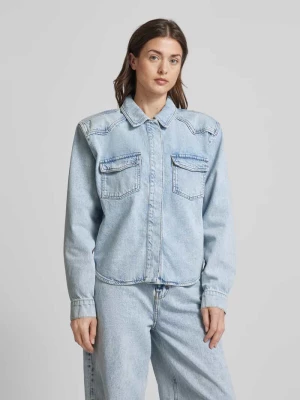 Kurtka jeansowa z kieszeniami na piersi model ‘Kaily’ Gestuz