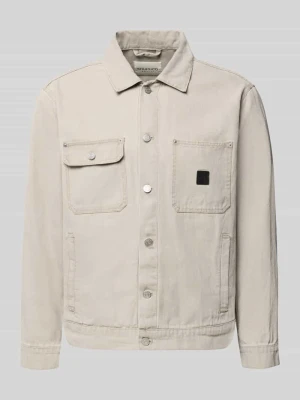 Kurtka jeansowa z kieszeniami na piersi Model 'RONNY' khujo