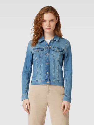 Kurtka jeansowa z kieszeniami na piersi model ‘SOFIA’ Garcia