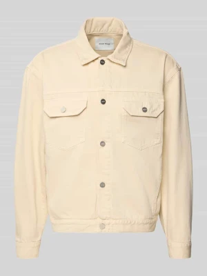 kurtka jeansowa z kieszeniami na piersi model 'Type 10' Wood Wood