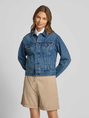 Kurtka jeansowa z kieszeniami na piersi Polo Ralph Lauren