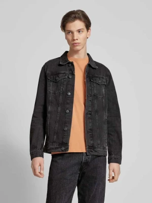 Kurtka jeansowa z kieszeniami z patką na piersi model ‘JEAN’ jack & jones