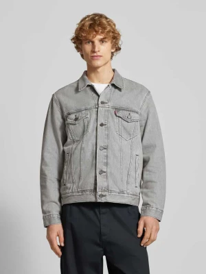 Kurtka jeansowa z kieszeniami z patką na piersi model ‘THE TRUCKER JACKET’ Levi's®