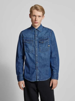 Kurtka jeansowa z kołnierzykiem typu kent G-Star Raw