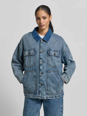 Kurtka jeansowa z listwą guzikową American vintage