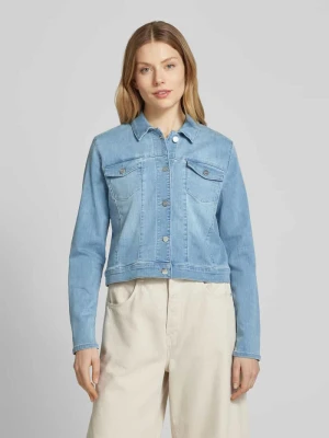 Kurtka jeansowa z listwą guzikową comma