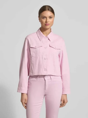 Kurtka jeansowa z listwą guzikową i kieszeniami na piersi Marc Cain