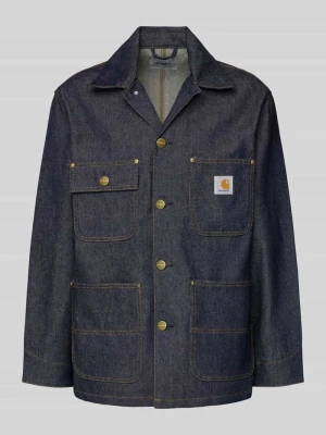 Kurtka jeansowa z nakładanymi kieszeniami model ‘ADEN’ Carhartt Work In Progress