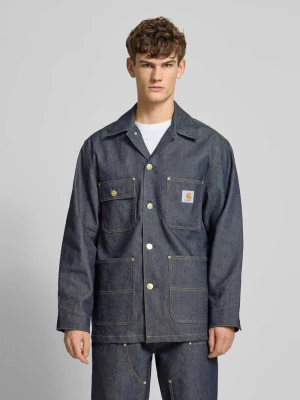 Kurtka jeansowa z nakładanymi kieszeniami model ‘ADEN’ Carhartt Work In Progress