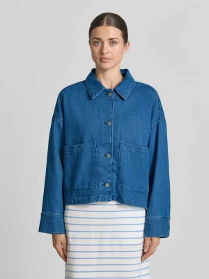 kurtka jeansowa z nakładanymi kieszeniami Smith and Soul