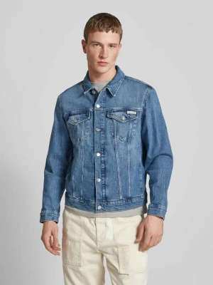 Zdjęcie produktu Kurtka jeansowa z naszywką z logo Calvin Klein Jeans