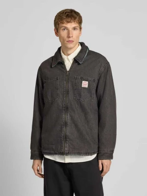 Kurtka jeansowa dwustronna z naszywką z logo Levi's®