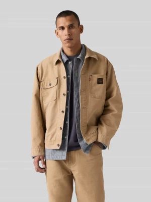 Kurtka jeansowa z naszywką z logo model 'SUNRISE' Levi's Beżowy
