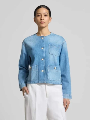 Kurtka jeansowa z okrągłym dekoltem model 'Paris' BRAX