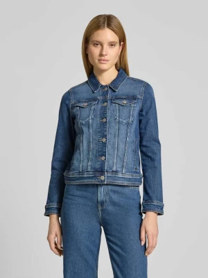 Kurtka jeansowa z wykładanym kołnierzem Christian Berg Woman
