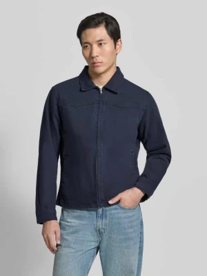 kurtka jeansowa z zamkiem błyskawicznym model 'REILLY' khujo