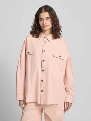Kurtka koszulowa o kroju oversized z kieszeniami na piersi Karo Kauer