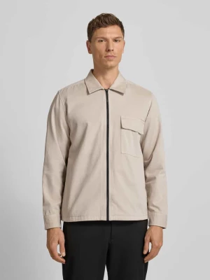 Kurtka koszulowa o kroju regular fit z czystej bawełny model ‘M_LORUM’ Boss Orange