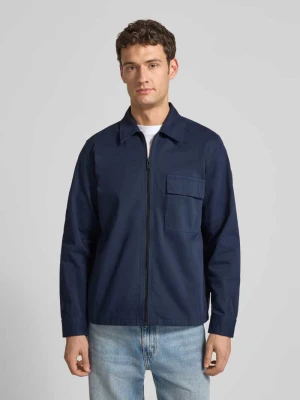 Kurtka koszulowa o kroju regular fit z czystej bawełny model ‘M_LORUM’ Boss Orange