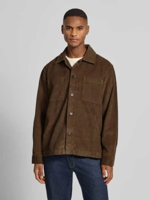 Kurtka koszulowa o kroju regular fit z czystej bawełny model ‘REGTATE’ Selected Homme