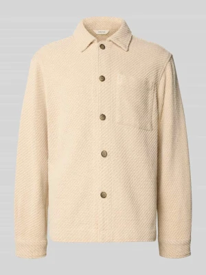 Kurtka koszulowa o kroju regular fit z czystej mieszanki bawełny ekologicznej model ‘REGFRED’ Selected Homme