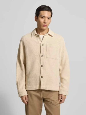 Kurtka koszulowa o kroju regular fit z czystej mieszanki bawełny ekologicznej model ‘REGFRED’ Selected Homme