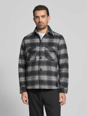 Kurtka koszulowa o kroju regular fit z dodatkiem wełny MCNEAL