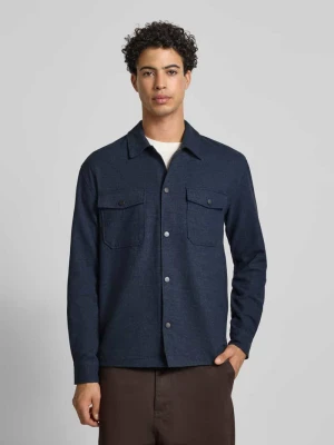 Kurtka koszulowa o kroju regular fit z dodatkiem wiskozy model ‘MARK’ Only & Sons