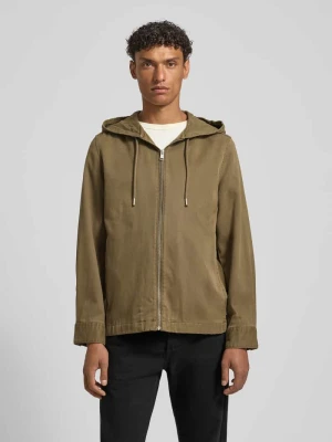 Kurtka koszulowa o kroju regular fit z kapturem Marc O'Polo