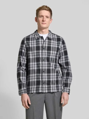 Kurtka koszulowa o kroju regular fit z kieszenią na piersi CK Calvin Klein