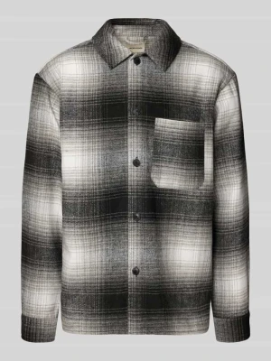 Kurtka koszulowa o kroju regular fit z kieszenią na piersi model ‘ZAC’ jack & jones
