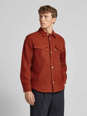 Kurtka koszulowa o kroju regular fit z kieszeniami na piersi Colours & Sons