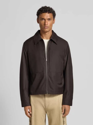 Kurtka koszulowa o kroju regular fit z kieszeniami na piersi JAKE*S STUDIO MEN