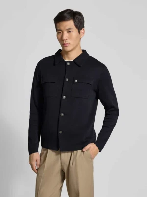 Kurtka koszulowa o kroju regular fit z kieszeniami na piersi Manuel Ritz