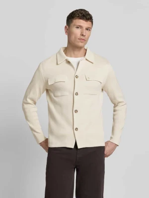 Kurtka koszulowa o kroju regular fit z kieszeniami na piersi Manuel Ritz