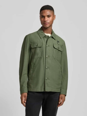 Kurtka koszulowa o kroju regular fit z kieszeniami na piersi model 'Goodale' Blauer USA