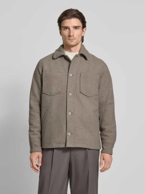 Kurtka koszulowa o kroju regular fit z kieszeniami na piersi model ‘PALLY’ Samsøe Samsøe