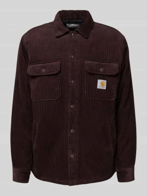 Kurtka koszulowa o kroju regular fit z kieszeniami na piersi model ‘WHITSOME’ Carhartt Work In Progress