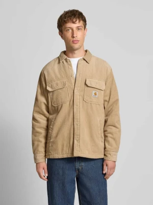 Kurtka koszulowa o kroju regular fit z kieszeniami na piersi model ‘WHITSOME’ Carhartt Work In Progress