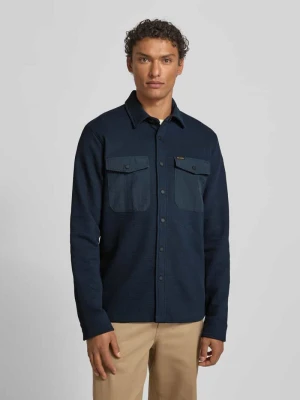 Kurtka koszulowa o kroju regular fit z kieszeniami na piersi PME Legend