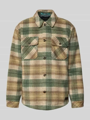Kurtka koszulowa o kroju regular fit z kieszeniami na piersi Scotch & Soda Beżowy