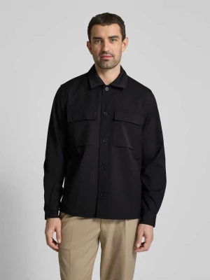 Kurtka koszulowa o kroju regular fit z kieszeniami z patką na piersi Antony Morato