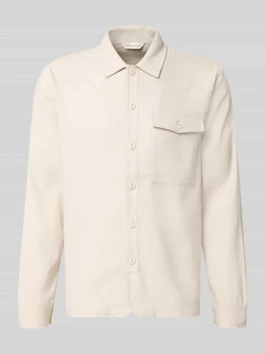 kurtka koszulowa o kroju regular fit z kołnierzykiem typu kent model 'BRO' casual friday