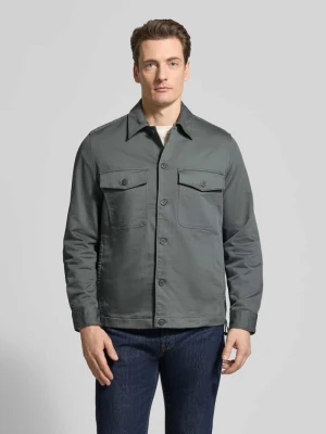 Kurtka koszulowa o kroju regular fit z mieszanki bawełny Marc O'Polo