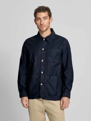 Kurtka koszulowa o kroju regular fit z mieszanki lnu Gant