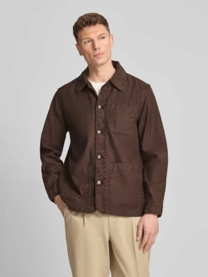 Kurtka koszulowa o kroju regular fit z mieszanki lnu Gant